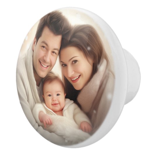 Benutzerdefiniertes Foto (Eigenes Foto und/oder Ei Keramikknauf (Rechts)