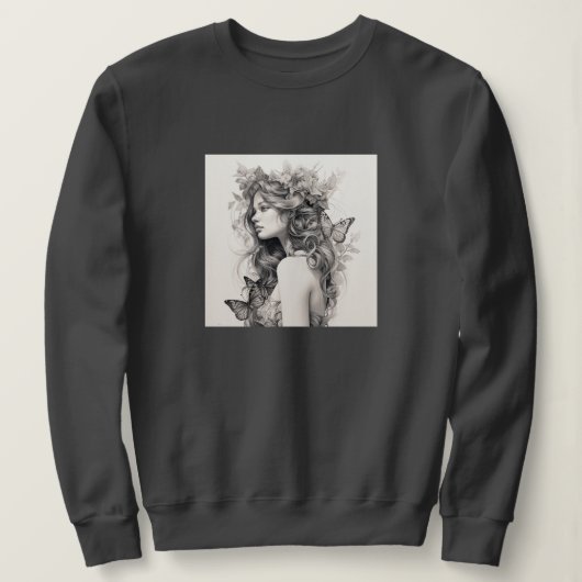 Benutzerdefiniertes Foto (Eigenes Foto und/oder ei Sweatshirt (Design vorne)