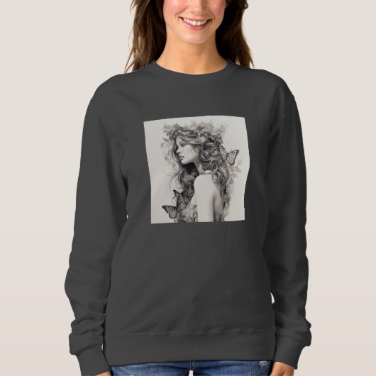 Benutzerdefiniertes Foto (Eigenes Foto und/oder ei Sweatshirt (Vorderseite)