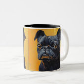 Benutzerdefiniertes Foto (Eigenes Foto und/oder ei Zweifarbige Tasse (VorderseiteRechts)