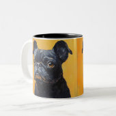 Benutzerdefiniertes Foto (Eigenes Foto und/oder ei Zweifarbige Tasse (Vorderseite Links)
