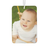 Benutzerdefiniertes Foto eines Typs Personalisiert Autolufterfrischer (Rückseite)