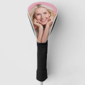 Benutzerdefiniertes Foto Einfach Personalisiert Golf Headcover (Vorderseite)