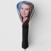 Benutzerdefiniertes Foto Einfach Personalisiert Golf Headcover (Vorderseite)