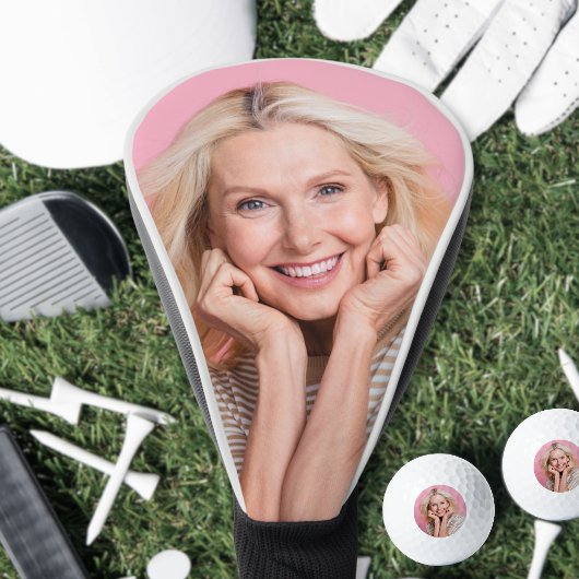 Benutzerdefiniertes Foto Einfach Personalisiert Golf Headcover