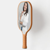 Benutzerdefiniertes Foto Einfach Personalisiert Pickleball Schläger (Links)