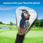 Benutzerdefiniertes Foto Einfache Personalisierte Golf Headcover