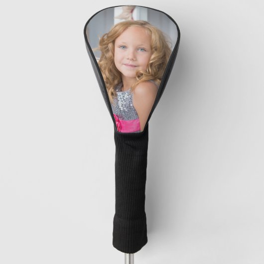 Benutzerdefiniertes Foto Einfache Personalisierte Golf Headcover (Vorderseite)