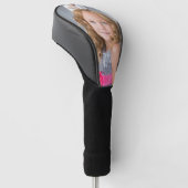 Benutzerdefiniertes Foto Einfache Personalisierte Golf Headcover (angewinkelt)