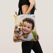 Benutzerdefiniertes Foto Einfacher personalisierte Tasche (Von Nahem)