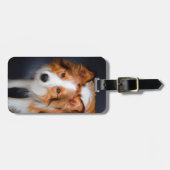 Benutzerdefiniertes Foto Einfaches Personalisierte Gepäckanhänger (Vorderseite horizontal)