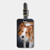 Benutzerdefiniertes Foto Einfaches Personalisierte Gepäckanhänger (Vorderseite vertikal)