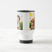 Benutzerdefiniertes Foto Einfaches Personalisierte Reisebecher (Mittel)