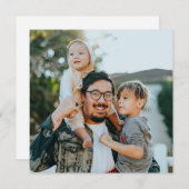 Benutzerdefiniertes Foto Einladung (Vorne/Hinten)