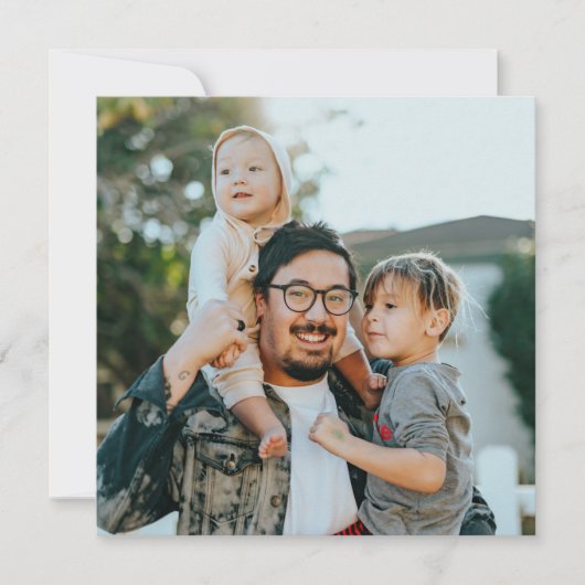 Benutzerdefiniertes Foto Einladung (Vorderseite)