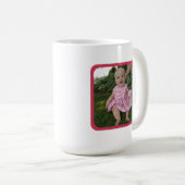 Benutzerdefiniertes Foto Einmaliges Christliches M Kaffeetasse (VorderseiteRechts)