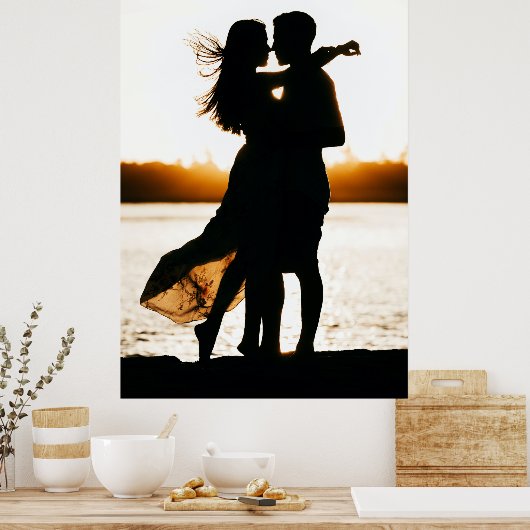 Benutzerdefiniertes Foto Einzigartig machen Poster (Küche)