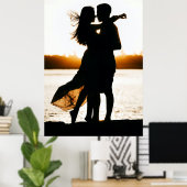 Benutzerdefiniertes Foto Einzigartig machen Poster (Heimbüro)