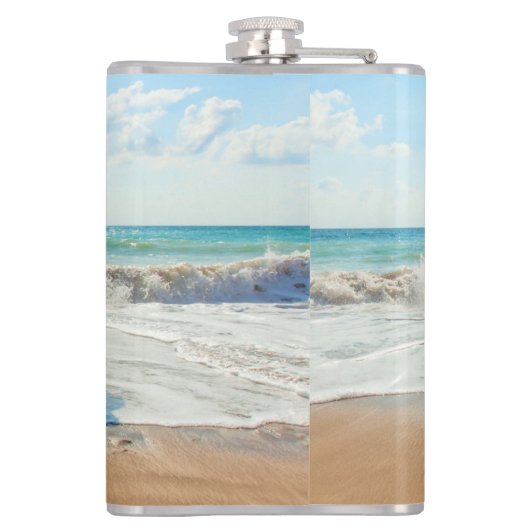 Benutzerdefiniertes Foto - Einzigartiges Design Pe Flachmann (Rückseite)