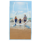 Benutzerdefiniertes Foto - Einzigartiges Design Pe Kleine Geschenktüte (Vorderseite)