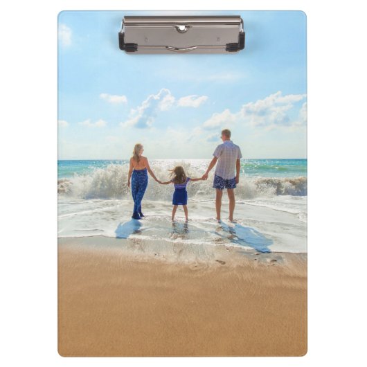 Benutzerdefiniertes Foto - Einzigartiges Design Pe Klemmbrett (Vorderseite)