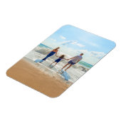 Benutzerdefiniertes Foto - Einzigartiges Design Pe Magnet (Linke Seite)