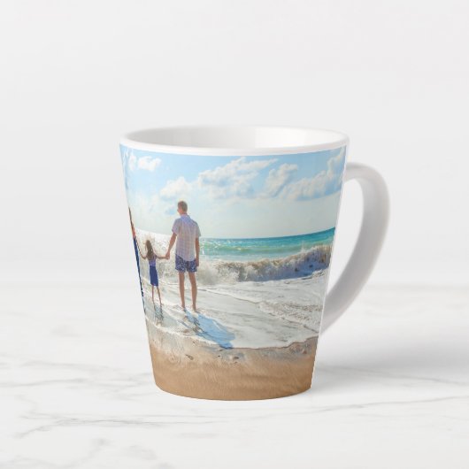 Benutzerdefiniertes Foto - Einzigartiges Design Pe Milchtasse (Rechte Ecke)