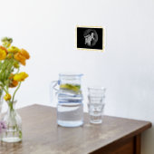 benutzerdefiniertes Foto | elegantes Doodle | Gold Foliendrucke (Ablage(Küche))