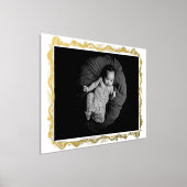 benutzerdefiniertes Foto | elegantes Doodle | Gold Foliendrucke (Ablage )