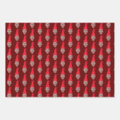 Benutzerdefiniertes Foto Elf-Gesicht Wiederholungs Geschenkpapier Set (Vorderseite 2)