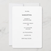 Benutzerdefiniertes Foto Entlaster Junggeselinnen- Einladung (Rückseite)