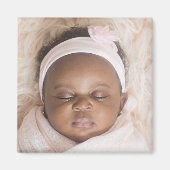 Benutzerdefiniertes Foto Entwurf des eigenen Bildp Magnet (Vorne)