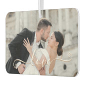 Benutzerdefiniertes Foto Entwurf Ihrer eigenen Lie Autolufterfrischer (Links)