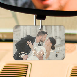 Benutzerdefiniertes Foto Entwurf Ihrer eigenen Lie Autolufterfrischer