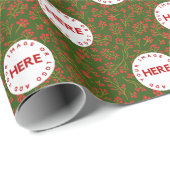 Benutzerdefiniertes Foto erstellen | Logo Moderne  Geschenkpapier (Rolleneckpunkt)