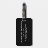 Benutzerdefiniertes Foto | Erstellen Sie Ihre eige Gepäckanhänger (Rückseite vertikal)