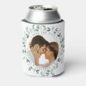 Benutzerdefiniertes Foto Eukalyptus Wedding Save t Dosenkühler (Kanne Rückseite)