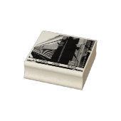 Benutzerdefiniertes Foto Ex Libris Buchzeichen Gummistempel (Stempel)