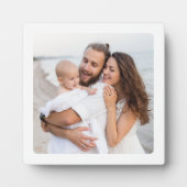 Benutzerdefiniertes Foto Familie Fotoplatte (Vorderseite)