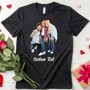 Benutzerdefiniertes Foto FamilienGeburtstagsbild T-Shirt