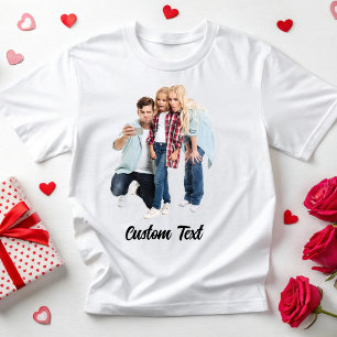 Benutzerdefiniertes Foto FamilienGeburtstagsbild T-Shirt