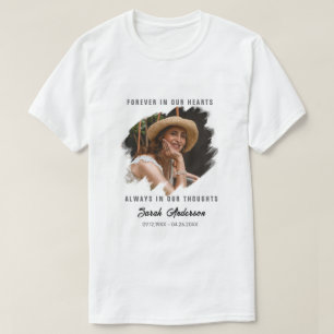 Benutzerdefiniertes Foto-Feier-des-Lebens-Shirt Na T-Shirt