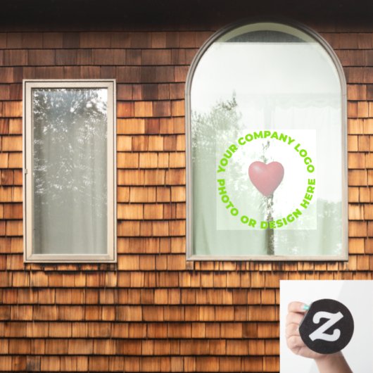 Benutzerdefiniertes Foto Fensterklammer TRANSPAREN Fensteraufkleber (Fenster Zuhause)