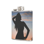 Benutzerdefiniertes Foto Flachmann (Links)