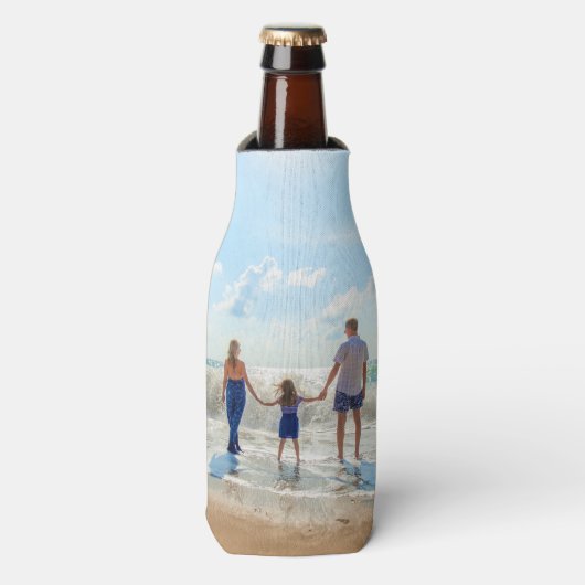 Benutzerdefiniertes Foto Flasche Cooler Ihre Liebl Flaschenkühler (Flaschenvorderseite)