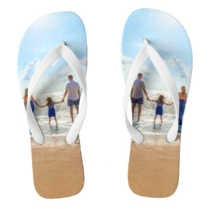 Benutzerdefiniertes Foto Flip Flops Einzigartiges  Badesandalen
