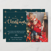 Benutzerdefiniertes Foto | Frohe Weihnachten | Wei (Vorne/Hinten)