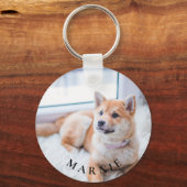 Benutzerdefiniertes Foto für Begleiter und doppelt Schlüsselanhänger (Vorderseite)