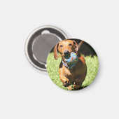 Benutzerdefiniertes Foto für Begleiter und Text Magnet (Vorderseite/Rückseite)