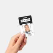 Benutzerdefiniertes Foto für Beruflichen Schwarzen Ausweis (Handheld)